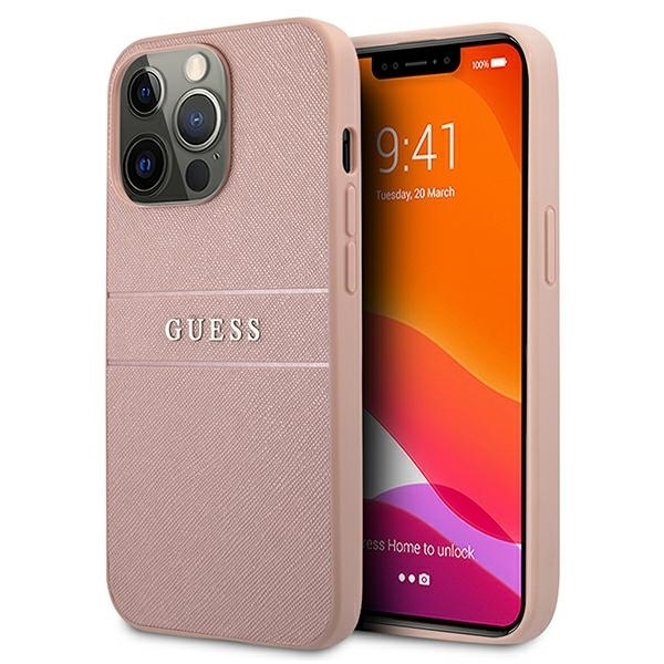 Originalen ovitek Guess (pink) za iPhone 13 Pro Max