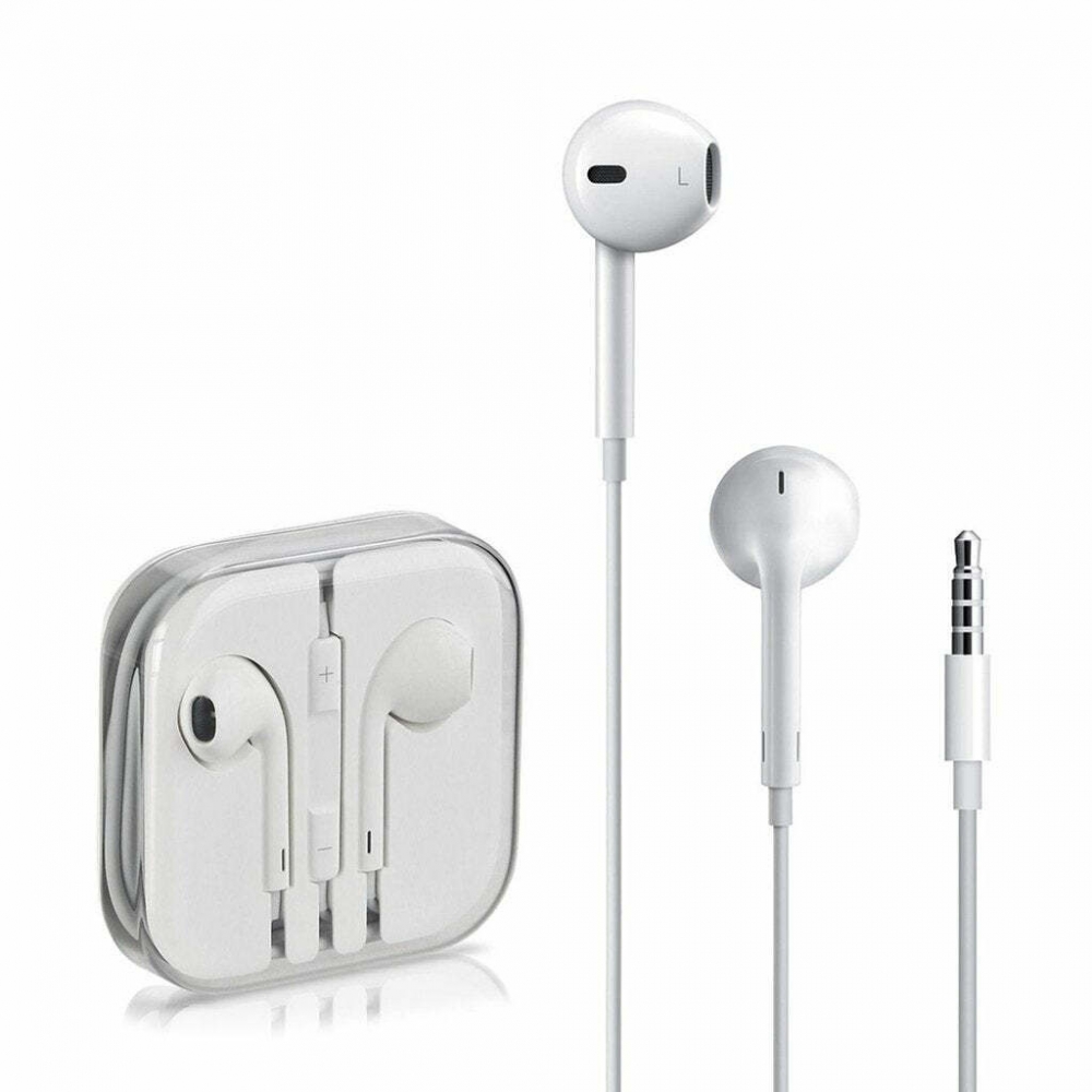 Slušalke Apple EarPods (3.5mm Headphone Plug) - bele