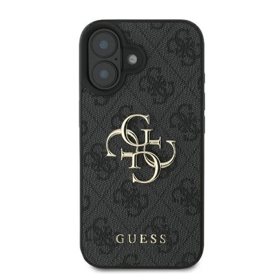 Originalen ovitek Guess  Big Logo iPhone 16 - Black