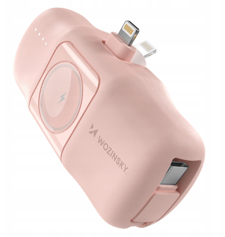 Wozinsky mini power bank 5000mAh (pink) 