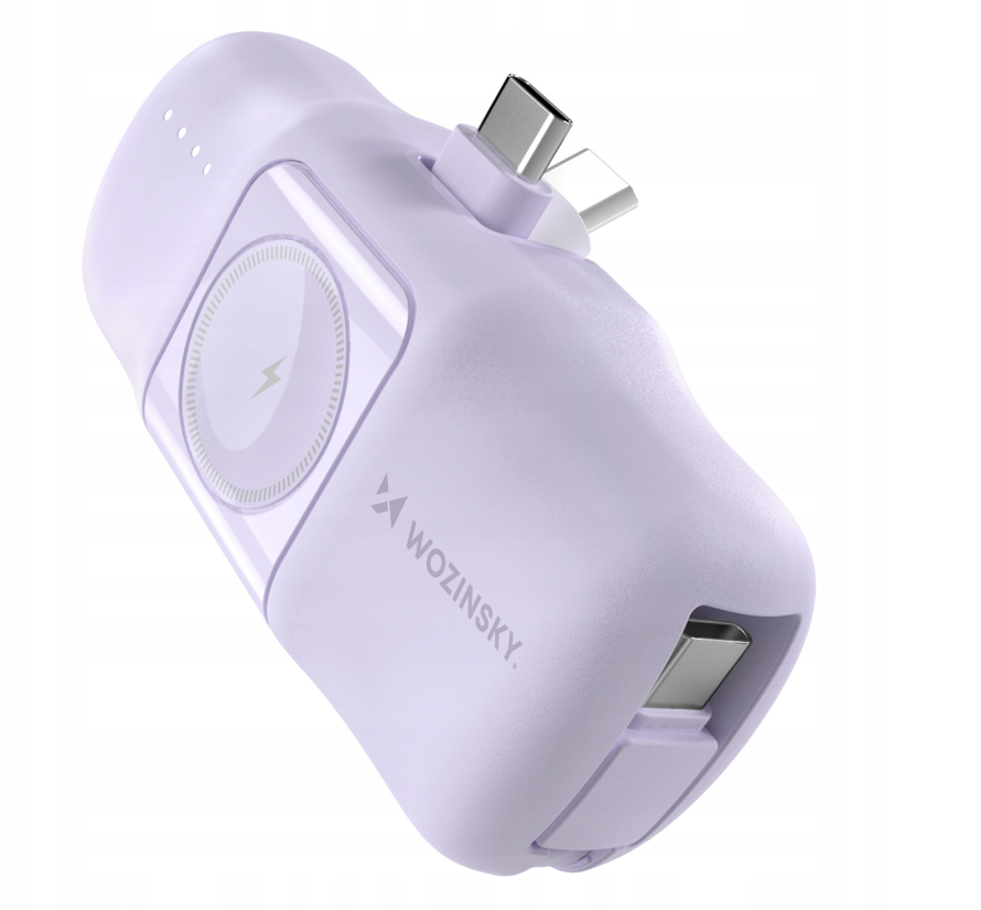 Wozinsky mini power bank 5000mAh (purple) 