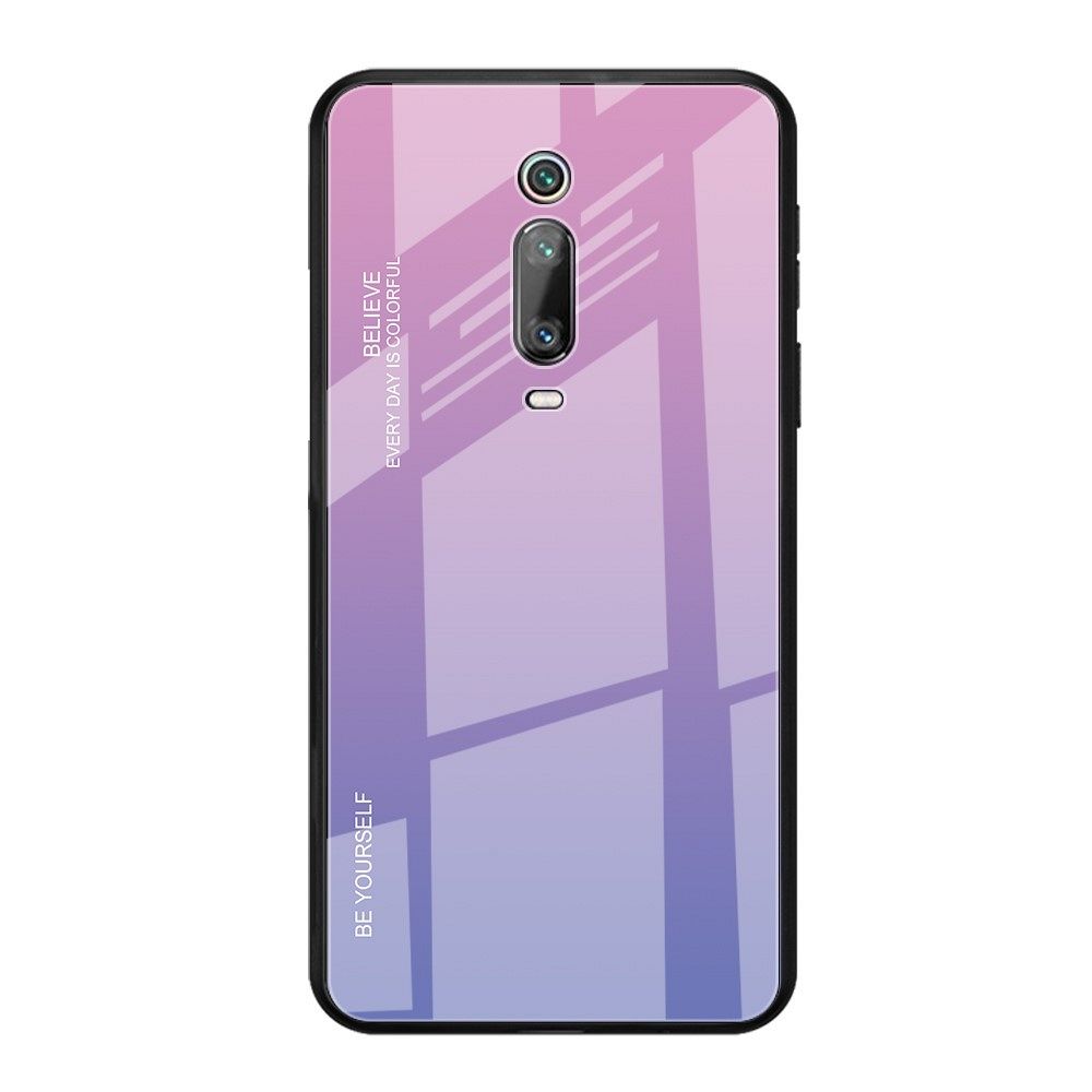 Maska TPU + glass (purple/rose) za Xiaomi K20