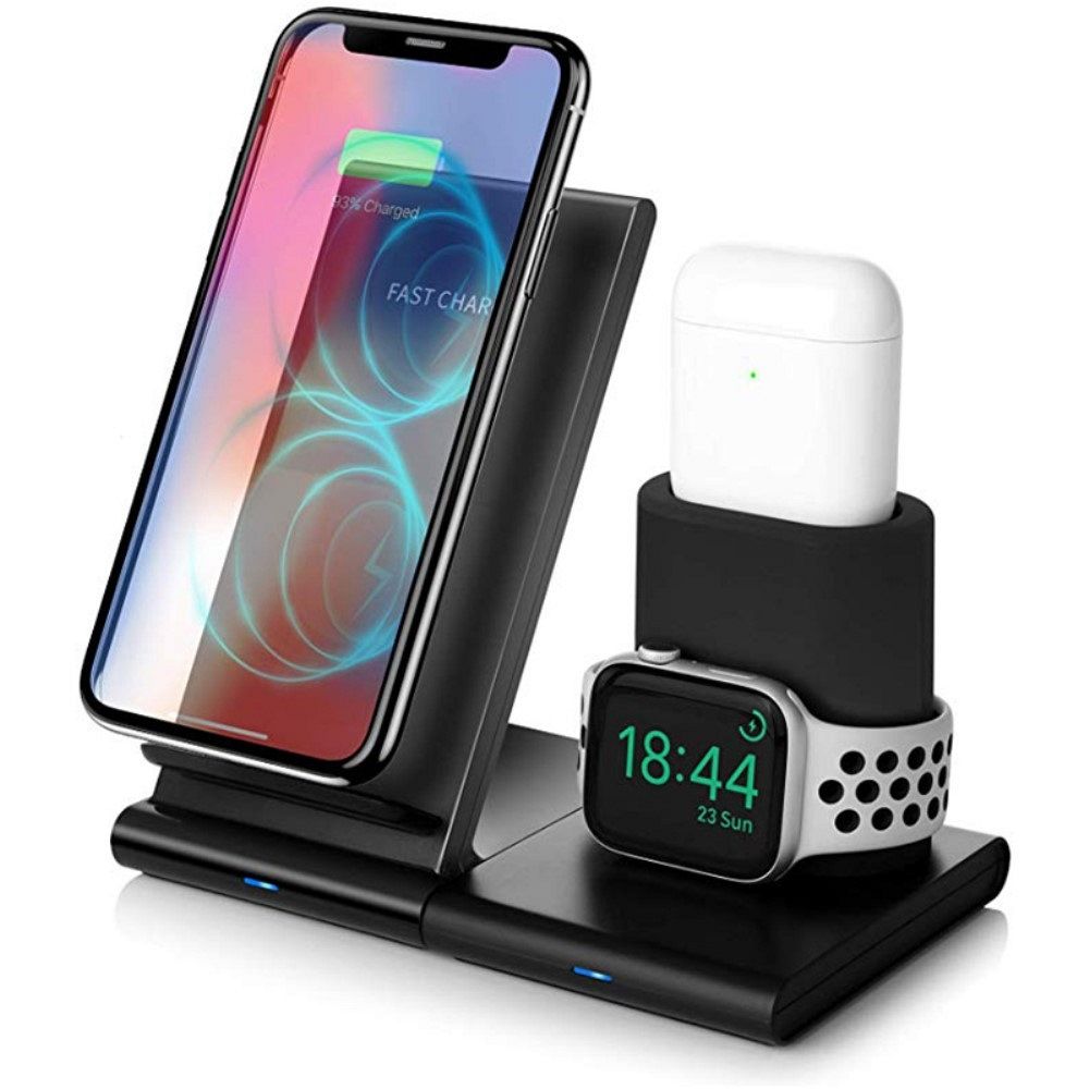 Wireless charging station for iPhone and Apple Watch