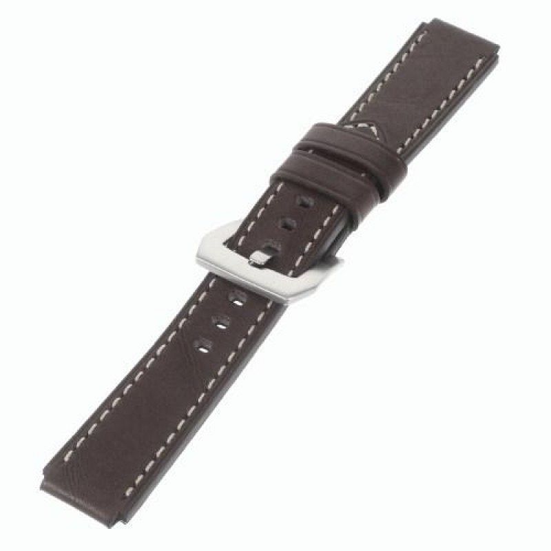 Premium leather belt brown - 20mm