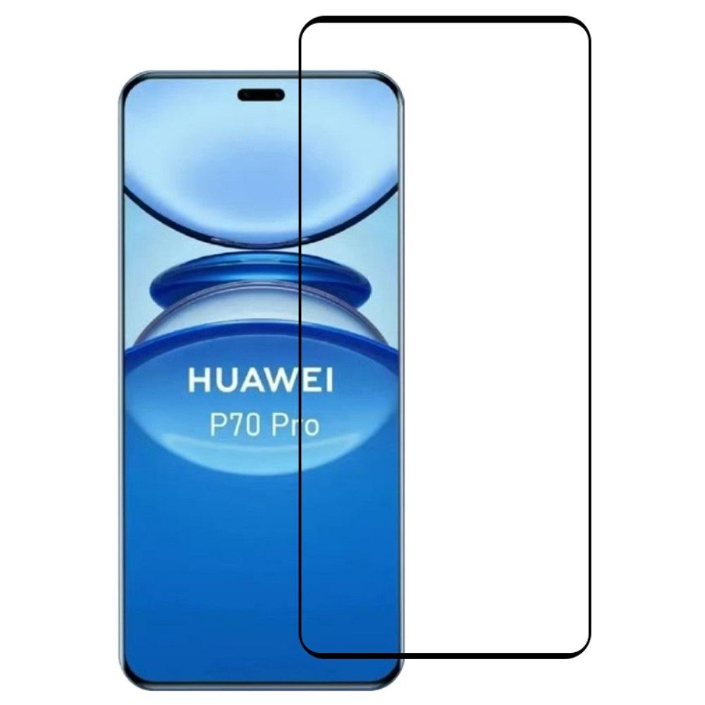 Temperirano zaštitno staklo 3D (black) za Huawei Pura 70 Pro