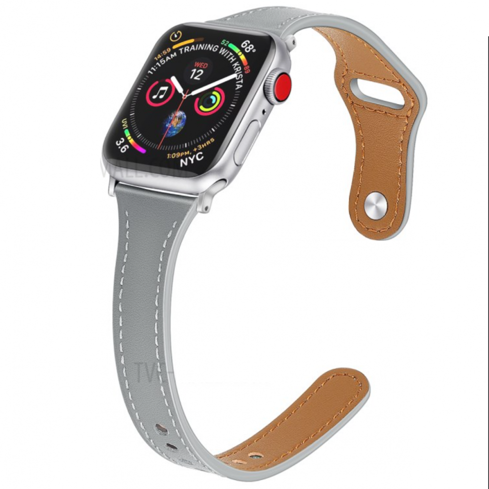 Remen (grey) za Apple Watch Serien 6/SE/5/4 40mm / Series 3/2/1 Watch 38mm