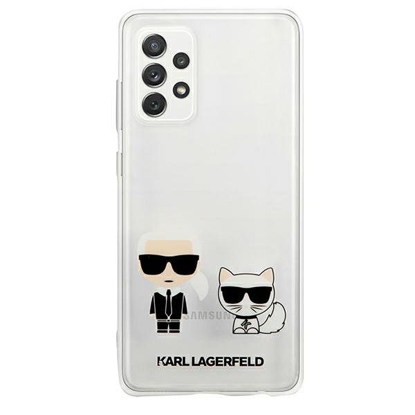 Samsung Galaxy A72 KARL LAGERFELD (transparent) Karl and Choupette tok