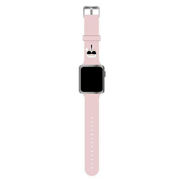 Apple Watch 1 / 2 / 3 / 4 / 5 / 6 / 7 / 8 / 9 / SE 42/44/45 mm Karl Lagerfeld - Pink
